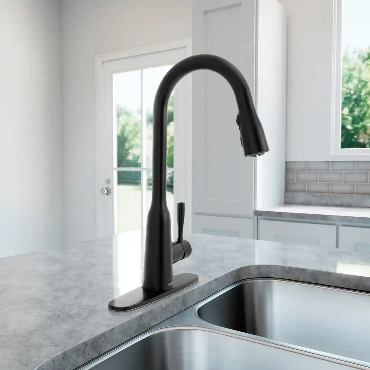 Orivesi One-Handle High Arc Pulldown Kitchen Faucet