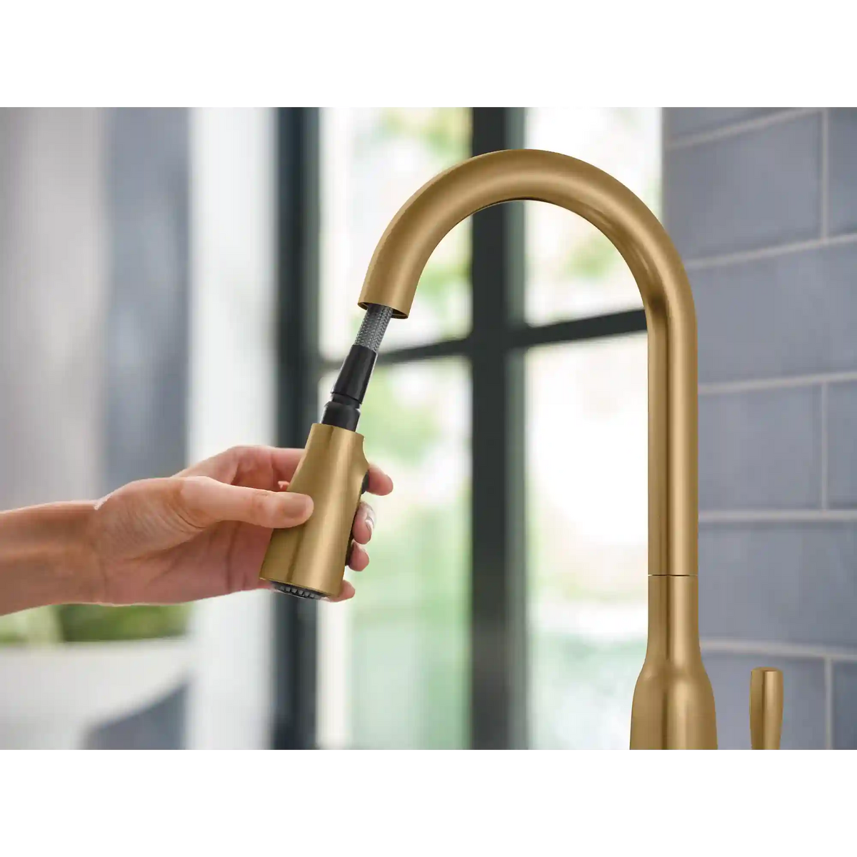 Orivesi One-Handle High Arc Pulldown Kitchen Faucet