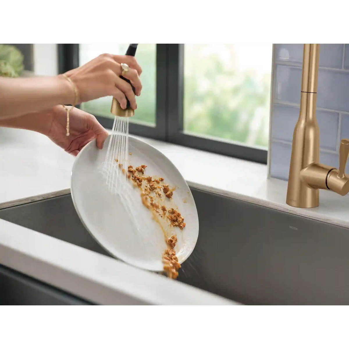 Orivesi One-Handle High Arc Pulldown Kitchen Faucet
