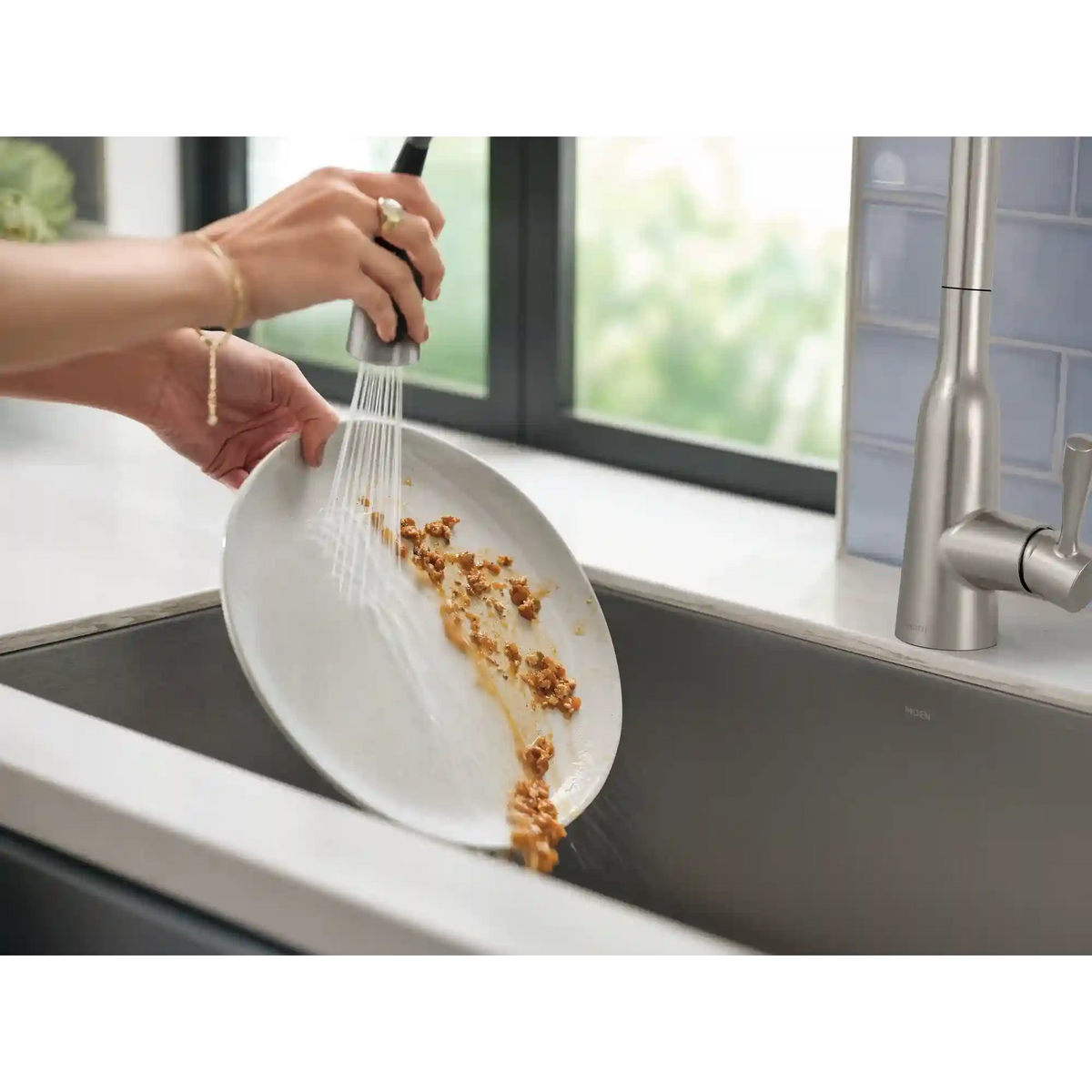 Orivesi One-Handle High Arc Pulldown Kitchen Faucet