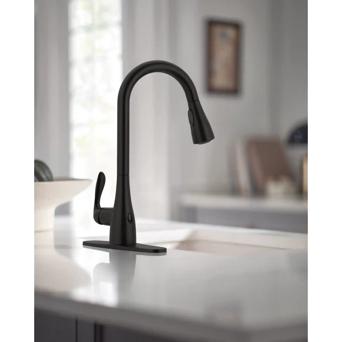 Georgene One-Handle High Arc Pulldown Kitchen Faucet