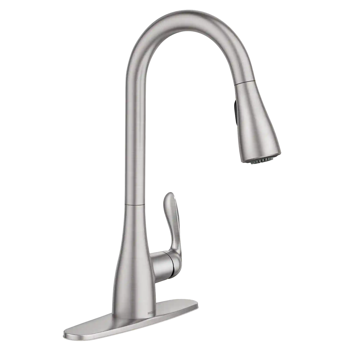 Georgene One-Handle High Arc Pulldown Kitchen Faucet