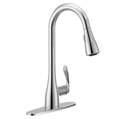 Georgene One-Handle High Arc Pulldown Kitchen Faucet