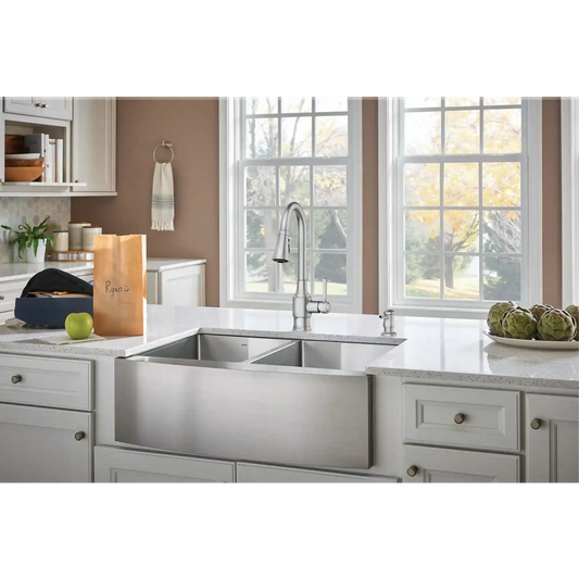 Swinden One-handle High Arc Pulldown Kitchen Faucet