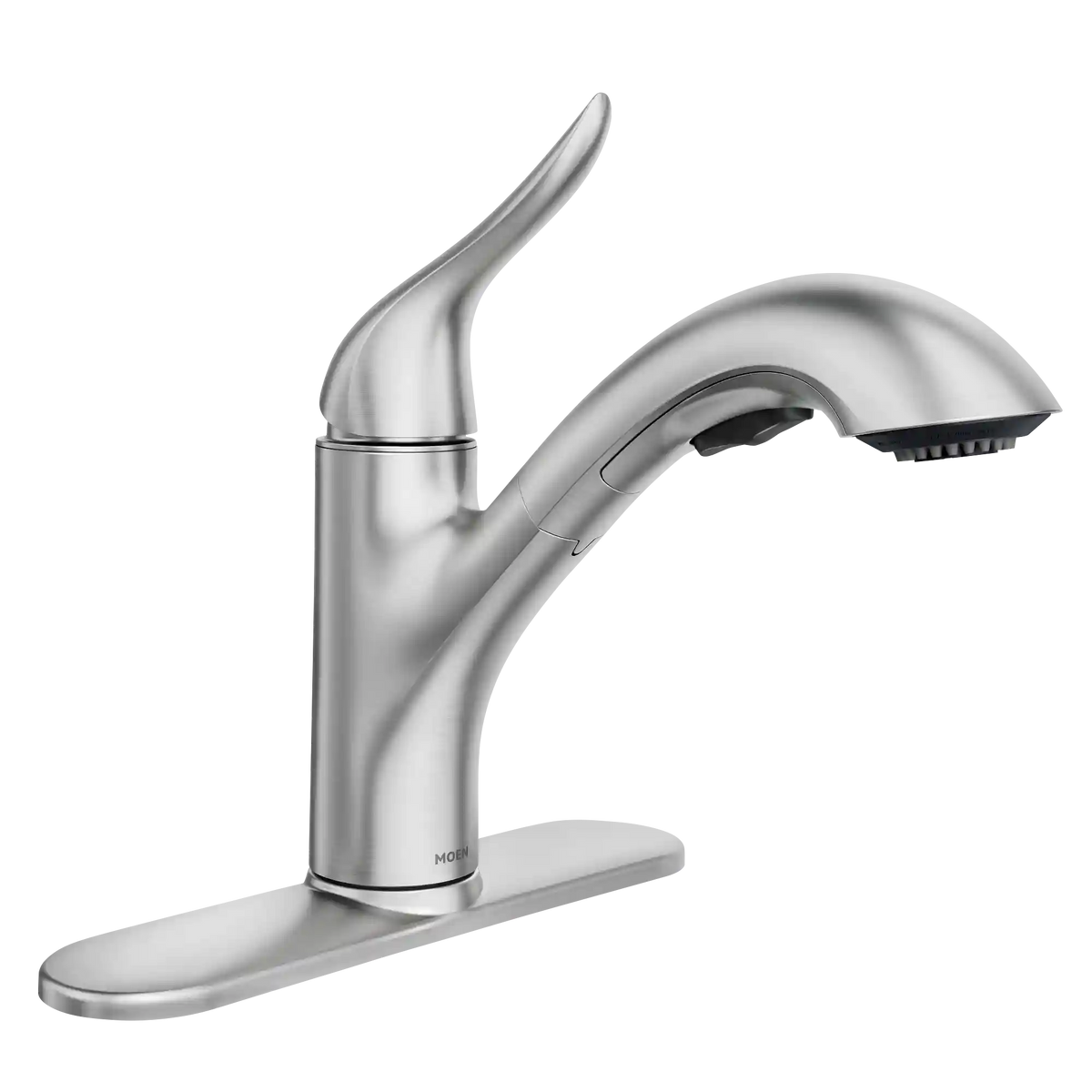 Koa One-Handle Low Arc Pullout Kitchen Faucet