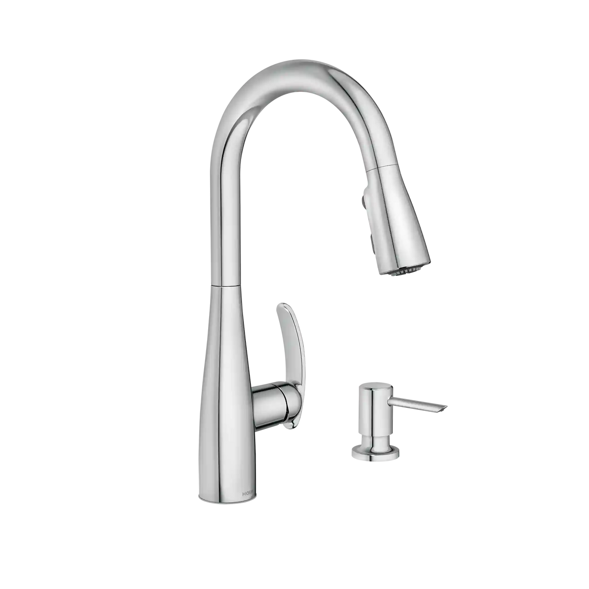 Reyes One-Handle High Arc Pulldown Kitchen Faucet