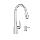 Reyes One-Handle High Arc Pulldown Kitchen Faucet