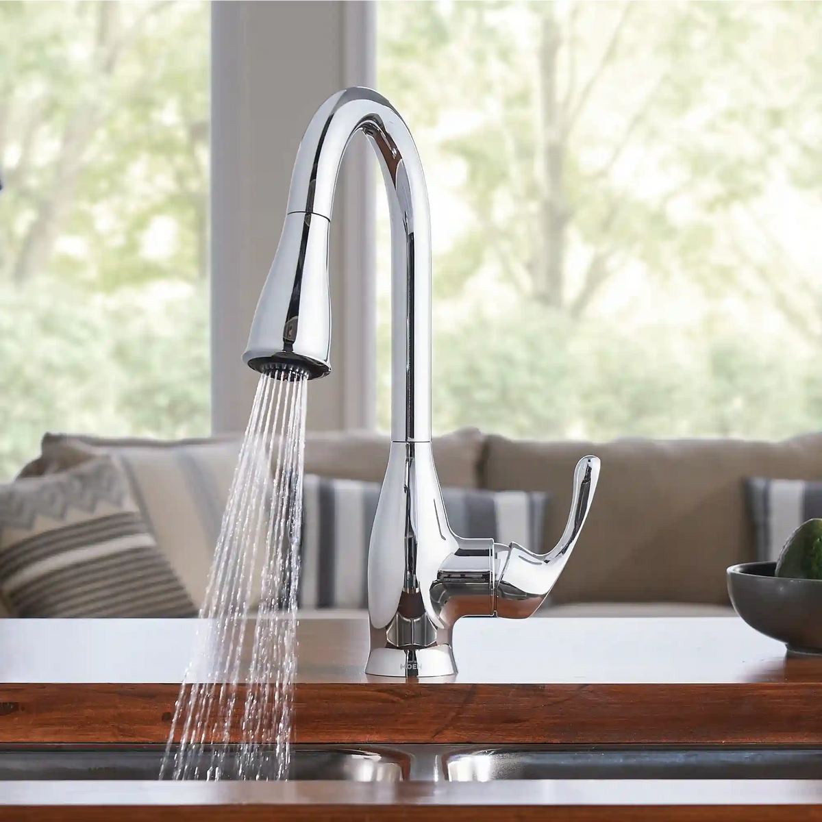 Kaden One-Handle Pulldown Kitchen Faucet