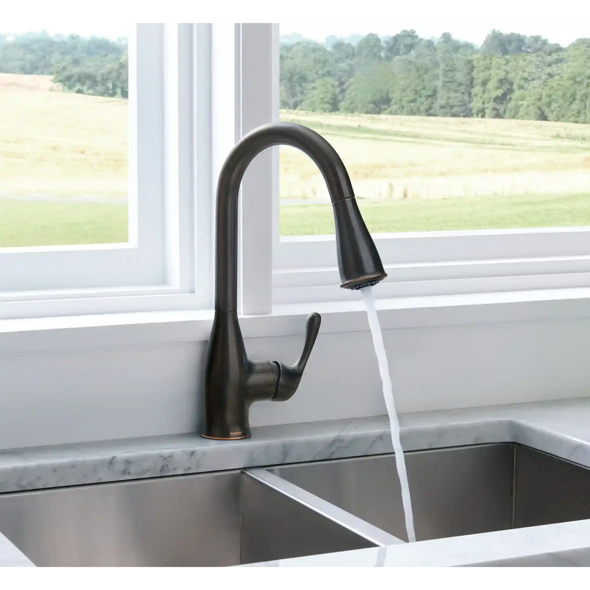 Kaden One-Handle Pulldown Kitchen Faucet