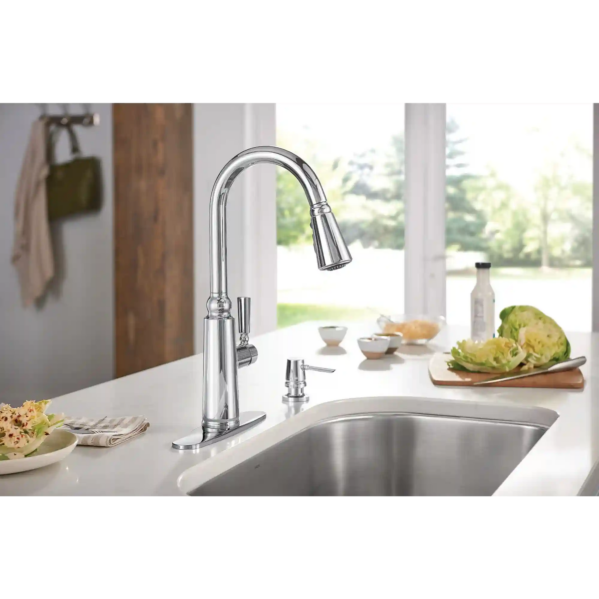 Coretta One-Handle Pulldown Kitchen Faucet