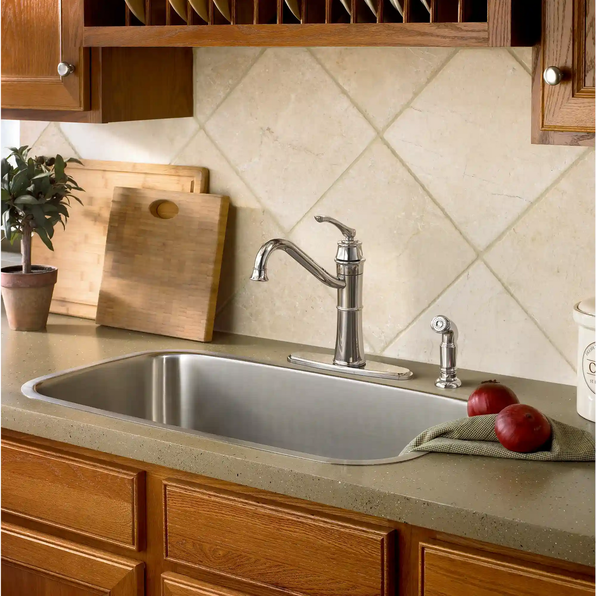 Wetherly One-Handle High Arc Kitchen Faucet