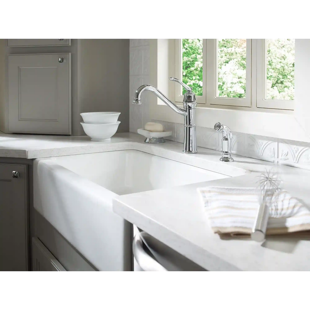 Wetherly One-Handle High Arc Kitchen Faucet
