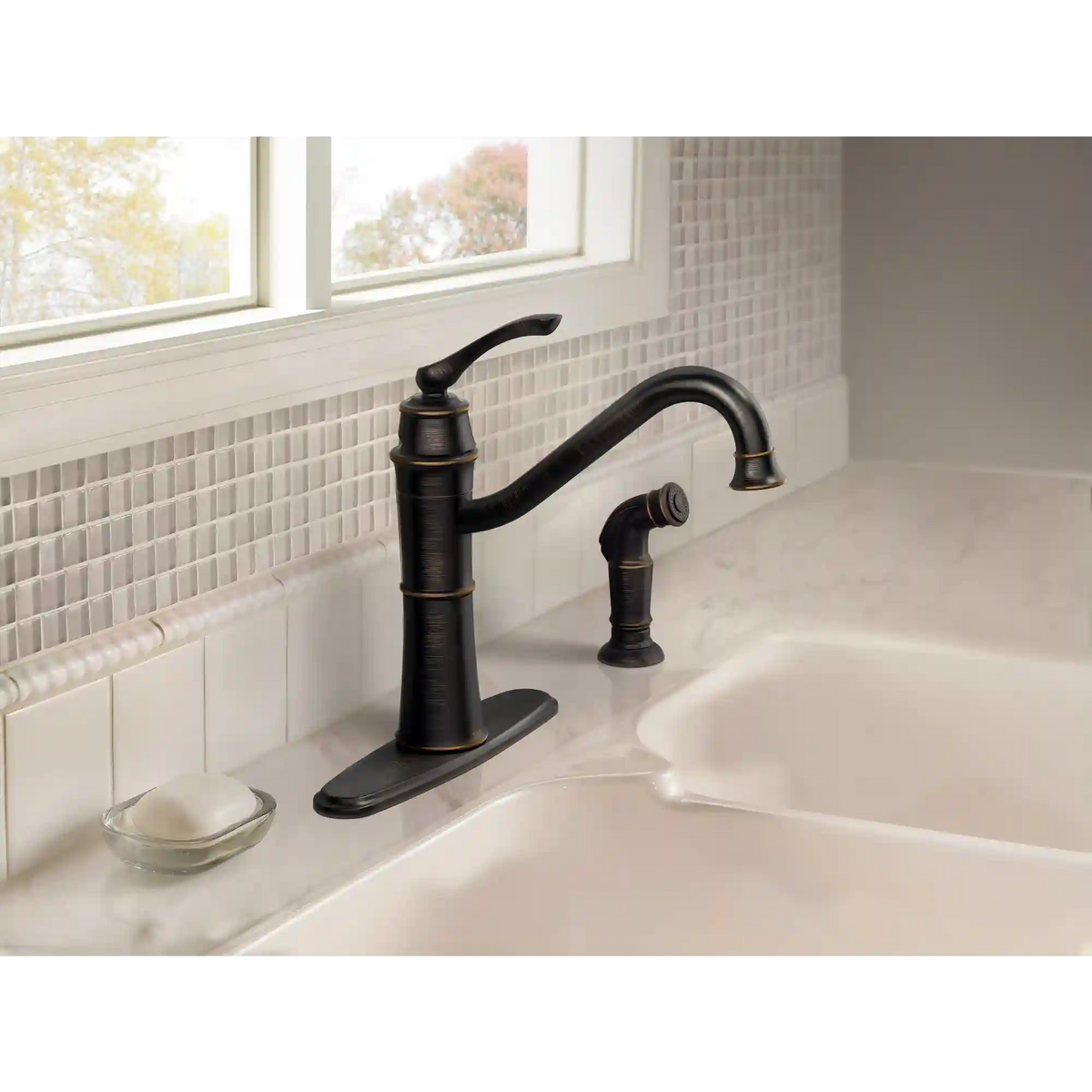 Wetherly One-Handle High Arc Kitchen Faucet