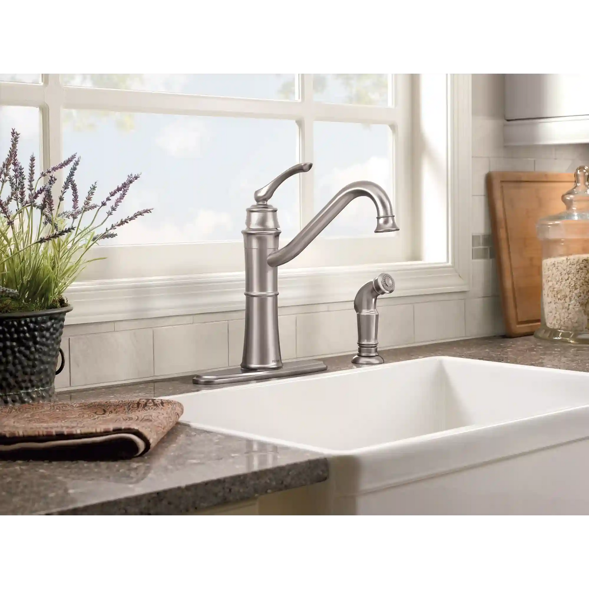 Wetherly One-Handle High Arc Kitchen Faucet