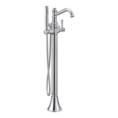 Belfield One-Handle Tub Filler Includes Hand Shower