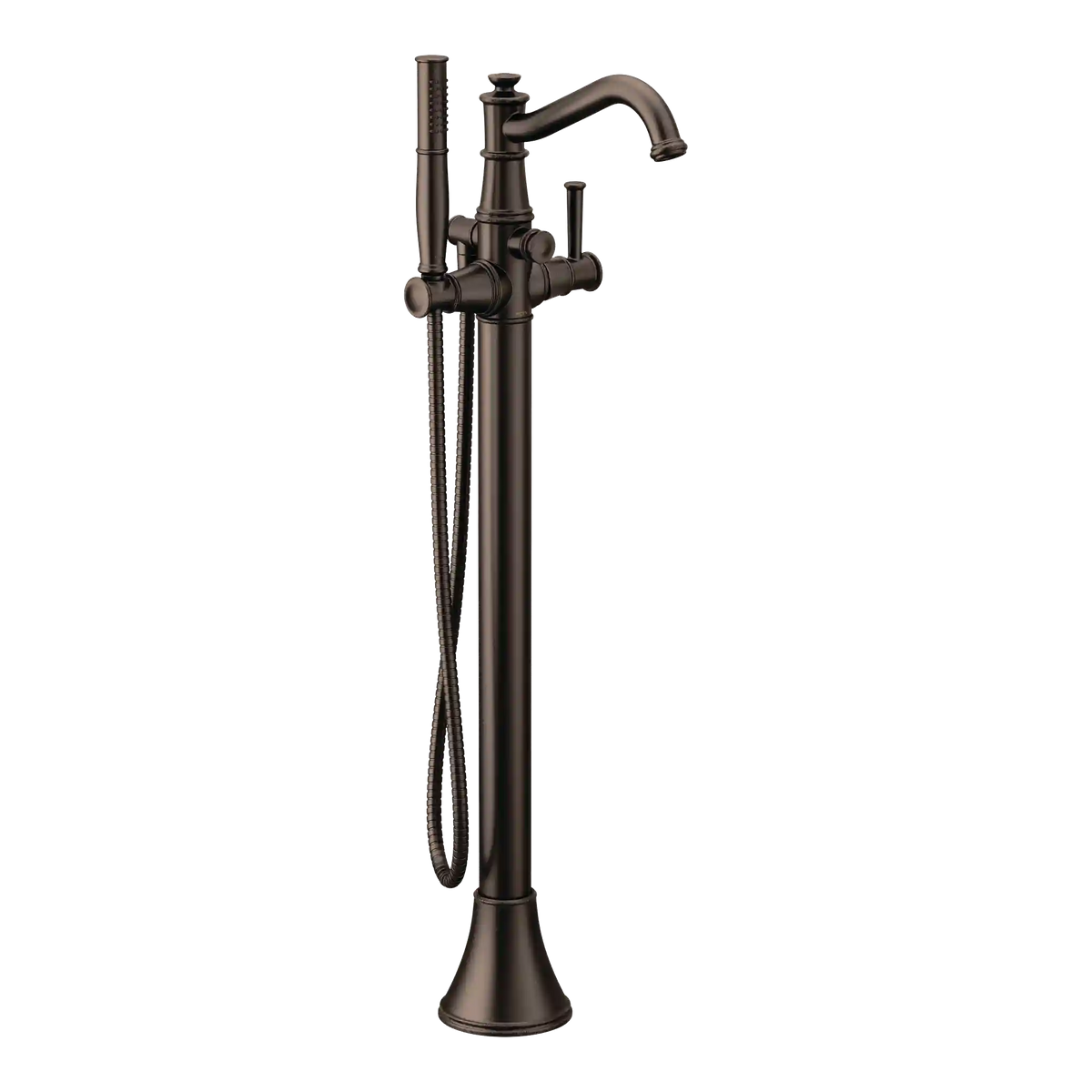 Belfield One-Handle Tub Filler Includes Hand Shower