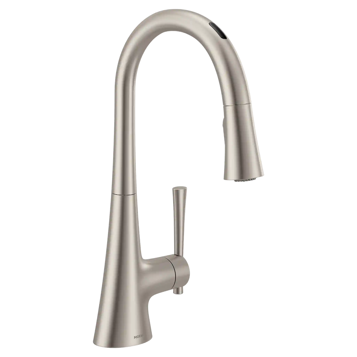 Kurv Smart Faucet Voice Control One-Handle High Arc Pulldown Kitchen Faucet