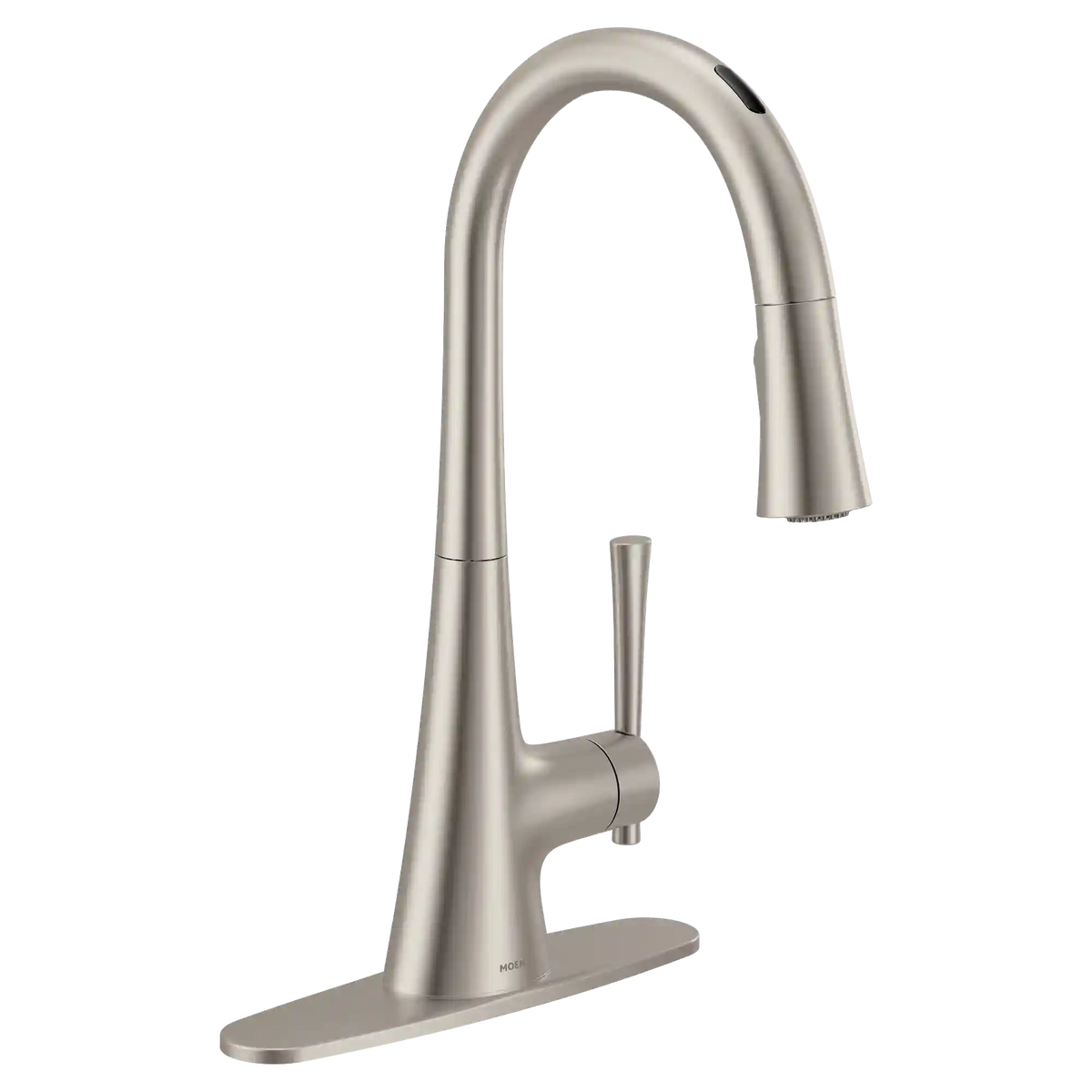 Kurv Smart Faucet Voice Control One-Handle High Arc Pulldown Kitchen Faucet