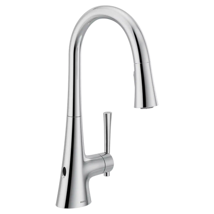 Kurv MotionSense Wave One-Handle High Arc Single Sensor Pulldown Kitchen Faucet