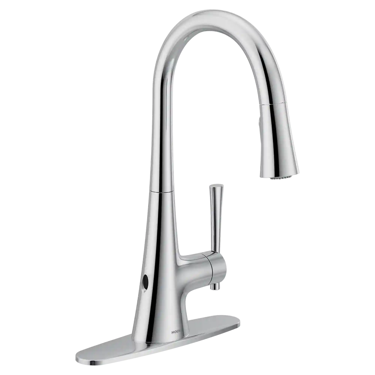 Kurv MotionSense Wave One-Handle High Arc Single Sensor Pulldown Kitchen Faucet