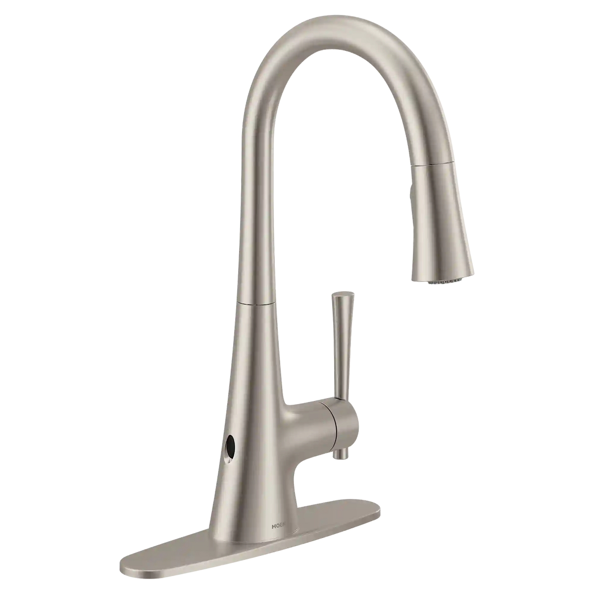 Kurv MotionSense Wave One-Handle High Arc Single Sensor Pulldown Kitchen Faucet