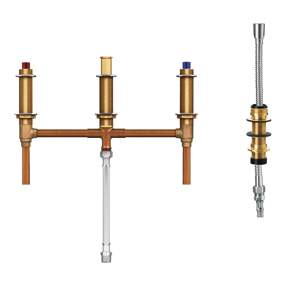 Moen Roman Tub with Diverter 10" Center 1/2" CC Connection