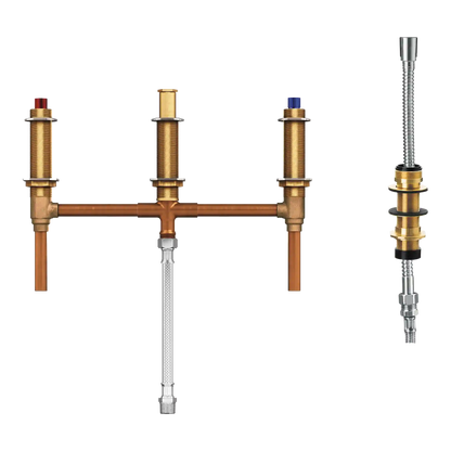 Moen Roman Tub with Diverter 10" Center 1/2" CC Connection