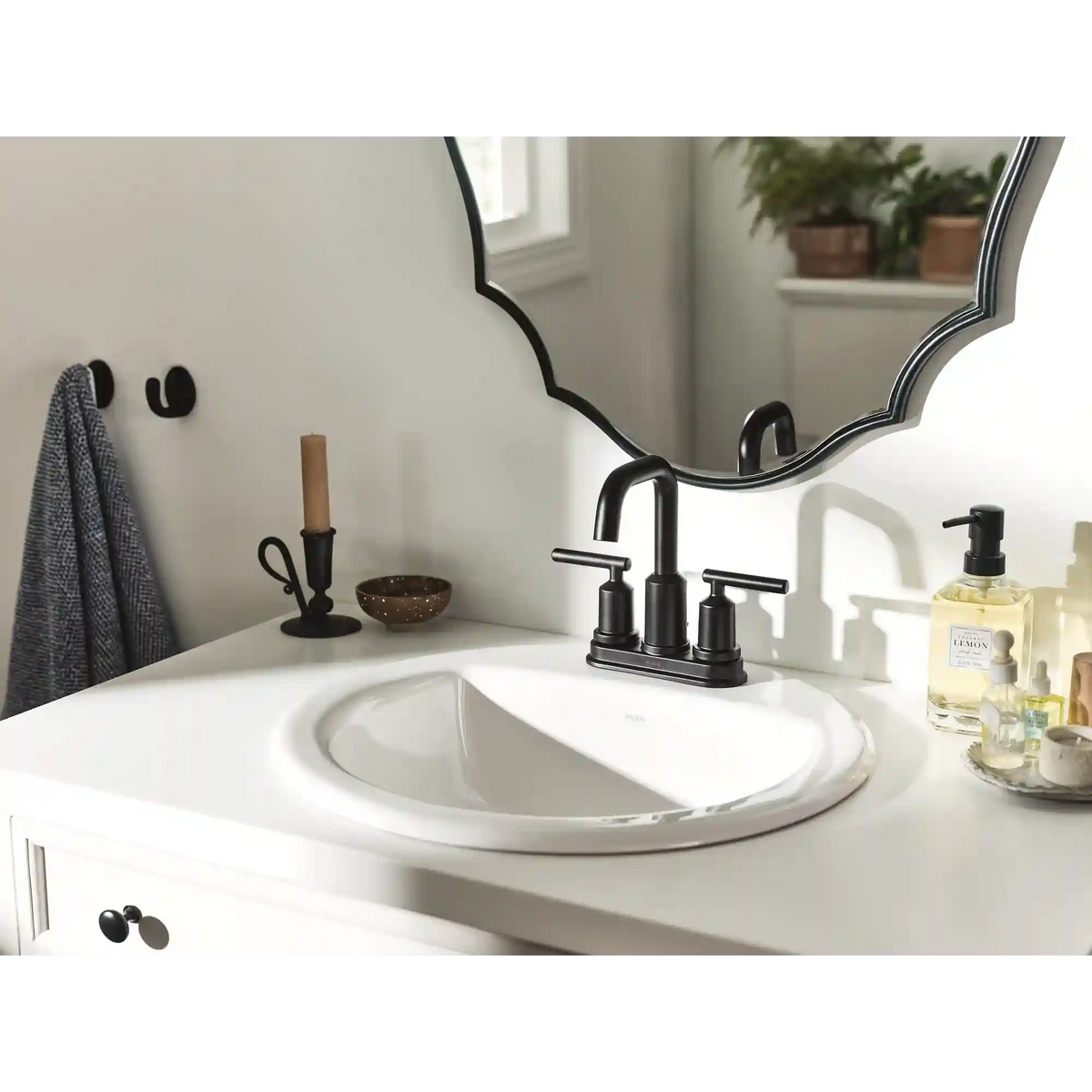 Gibson Two-Handle High Arc Bathroom Faucet