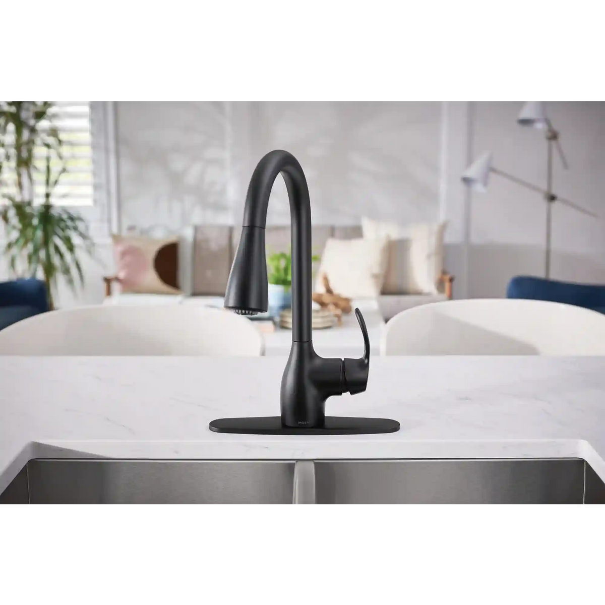 Kleo One-Handle High Arc Pulldown Kitchen Faucet