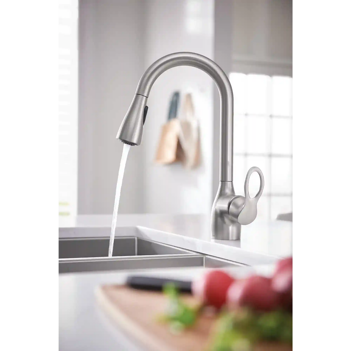 Kleo One-Handle High Arc Pulldown Kitchen Faucet