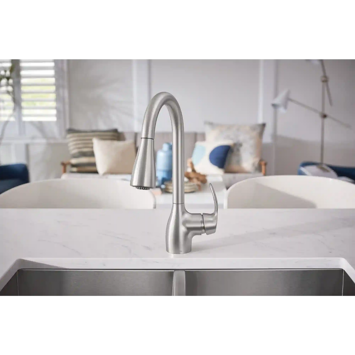 Kleo One-Handle High Arc Pulldown Kitchen Faucet