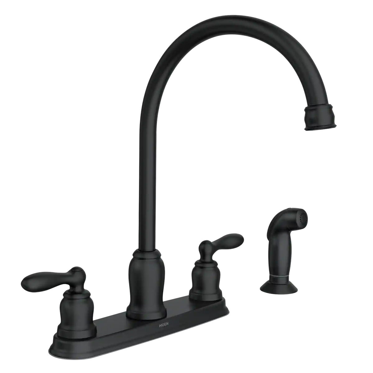 Caldwell Two-Handle High Arc Kitchen Faucet