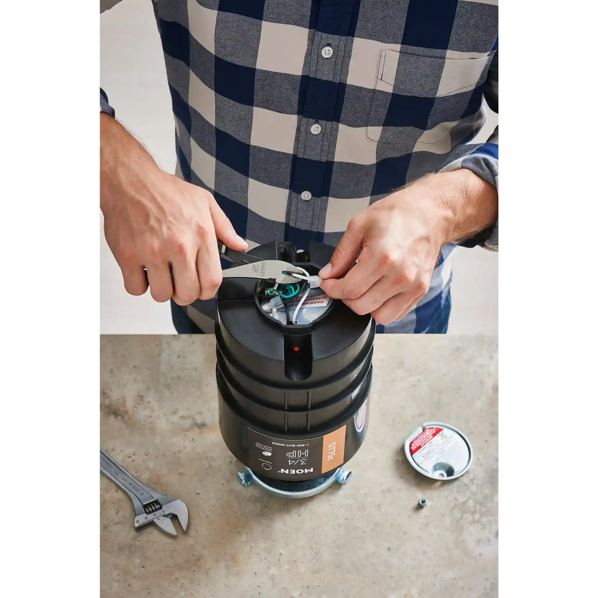 GT Series 3/4 Horsepower Garbage Disposal