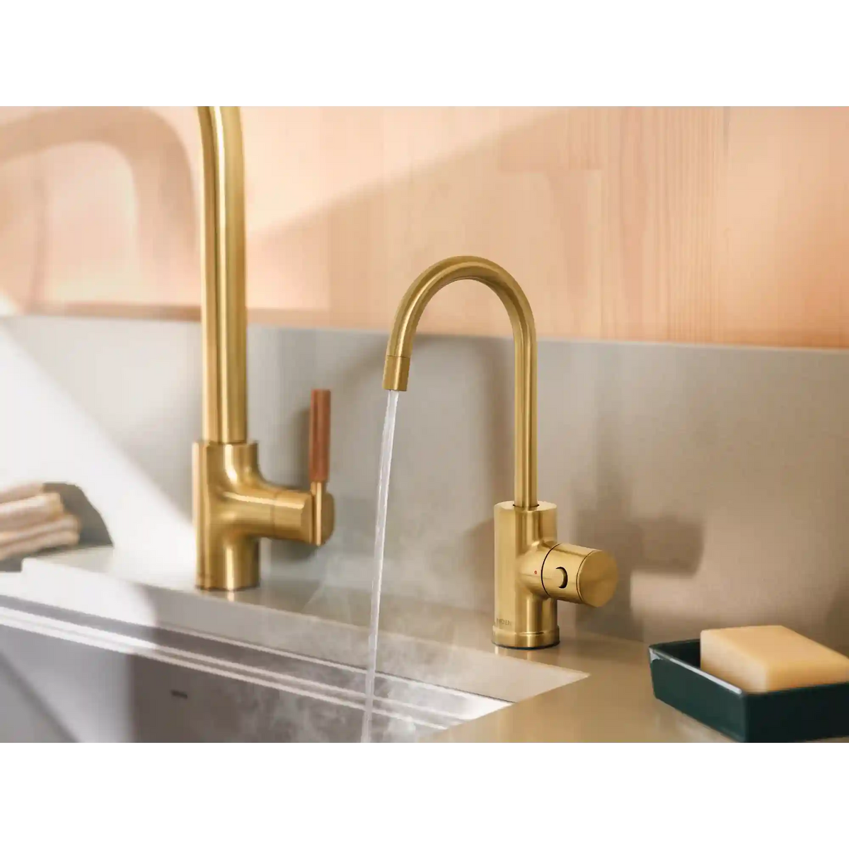 Moen Sip Modern One-Handle High Arc Undermount Beverage Faucet