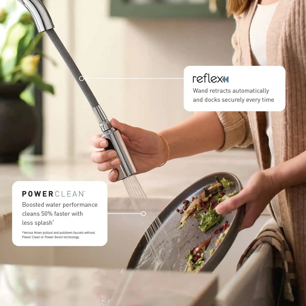 Align MotionSense Wave One-Handle High Arc Single Sensor Pulldown Kitchen Faucet