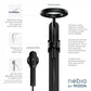 Moen Spa Shower Two-Function 7.9" Diameter Spray Head Standard with Handshower