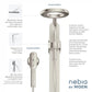 Moen Spa Shower Two-Function 7.9" Diameter Spray Head Standard with Handshower