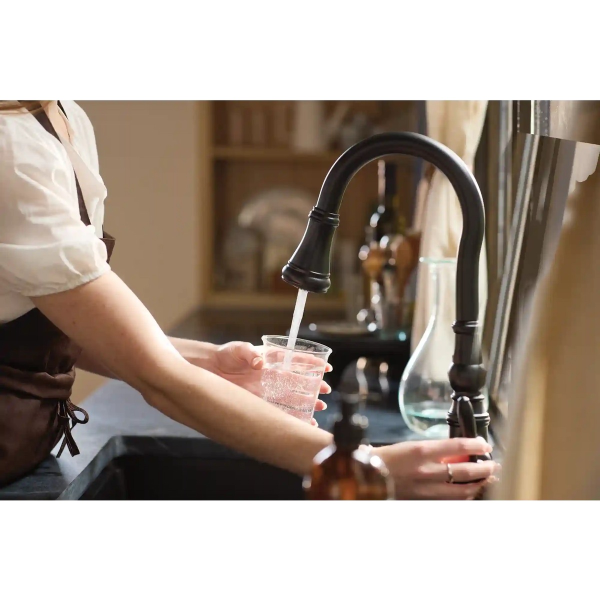 Weymouth One-Handle High Arc Pulldown Kitchen Faucet
