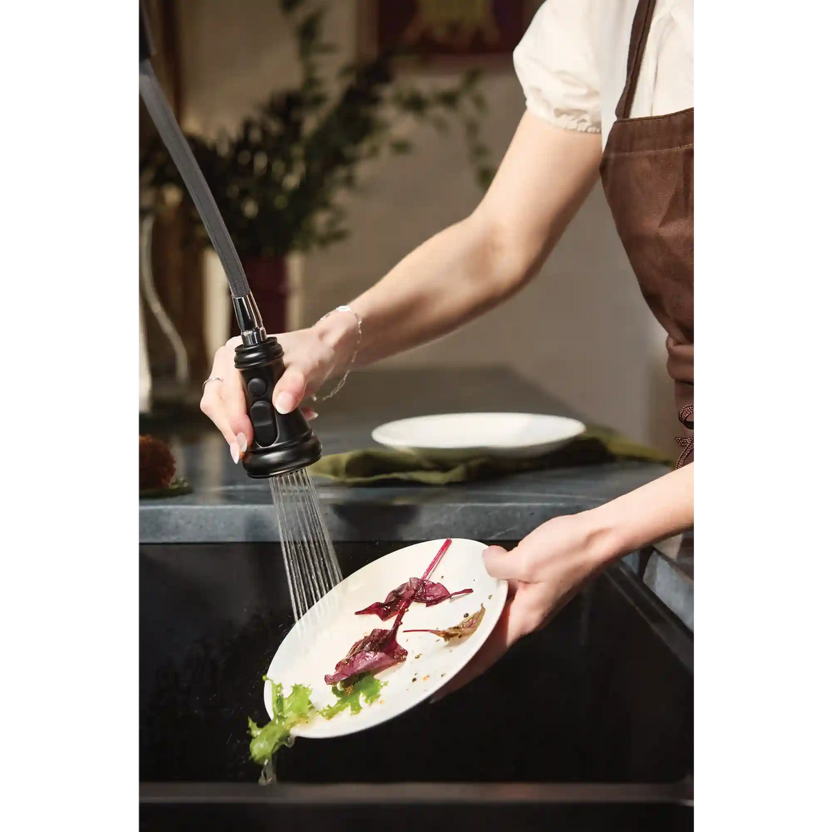 Weymouth One-Handle High Arc Pulldown Kitchen Faucet