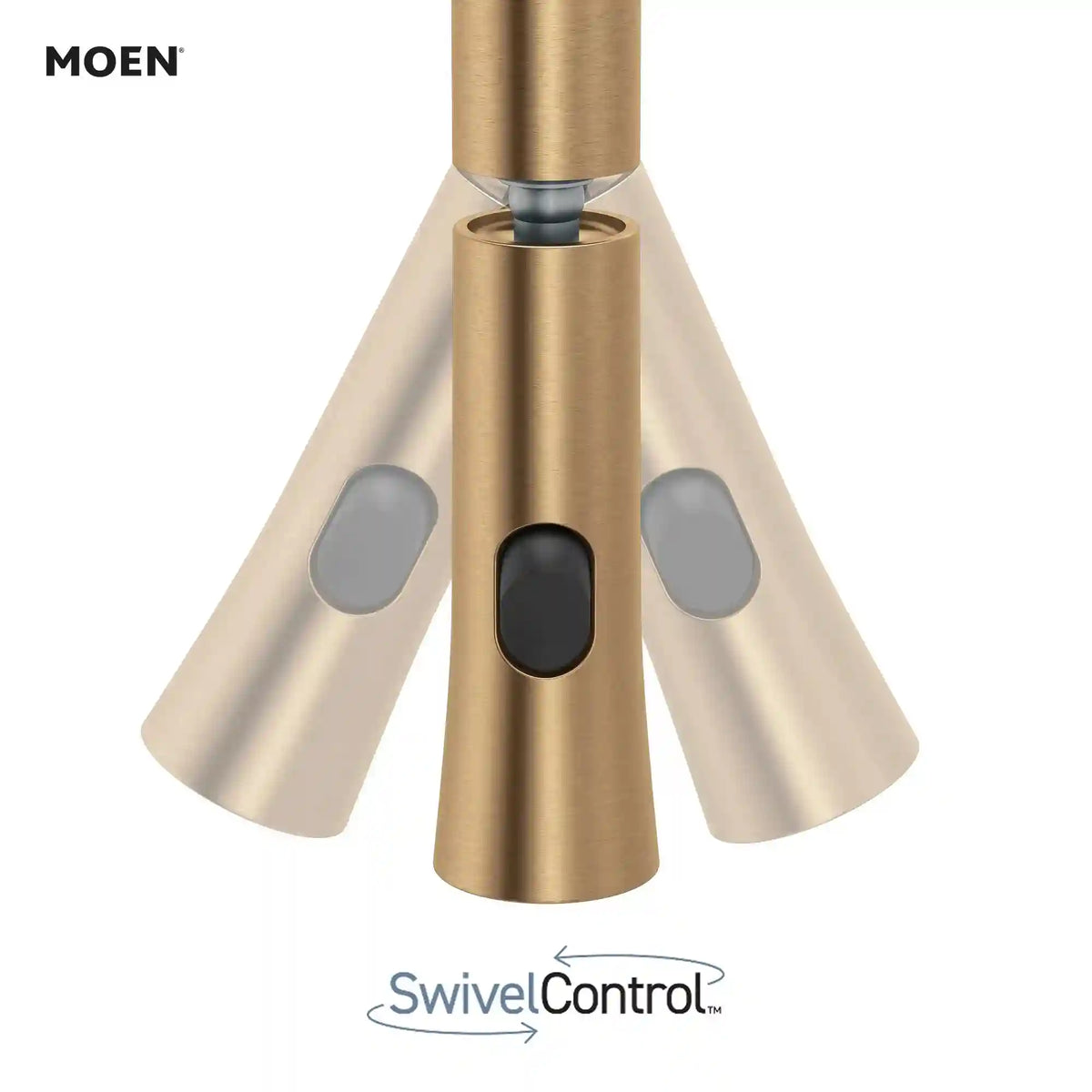 Ronan One-Handle High Arc Pulldown Kitchen Faucet with SwivelControl