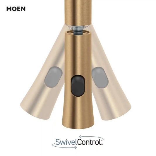 Ronan One-Handle High Arc Pulldown Kitchen Faucet with SwivelControl