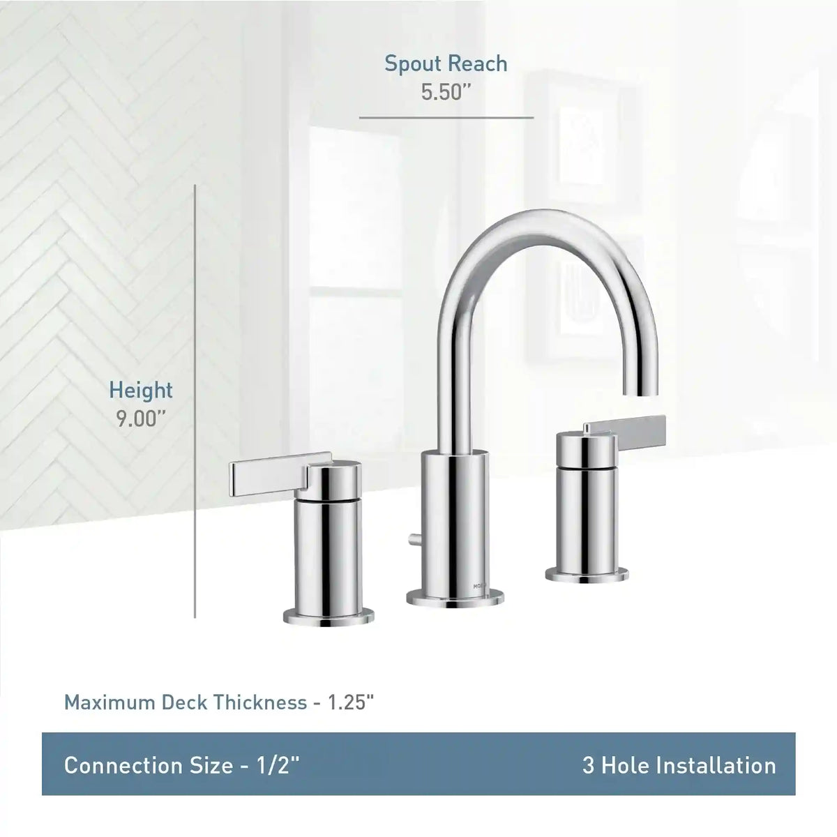 Cia Two-Handle Bathroom Faucet