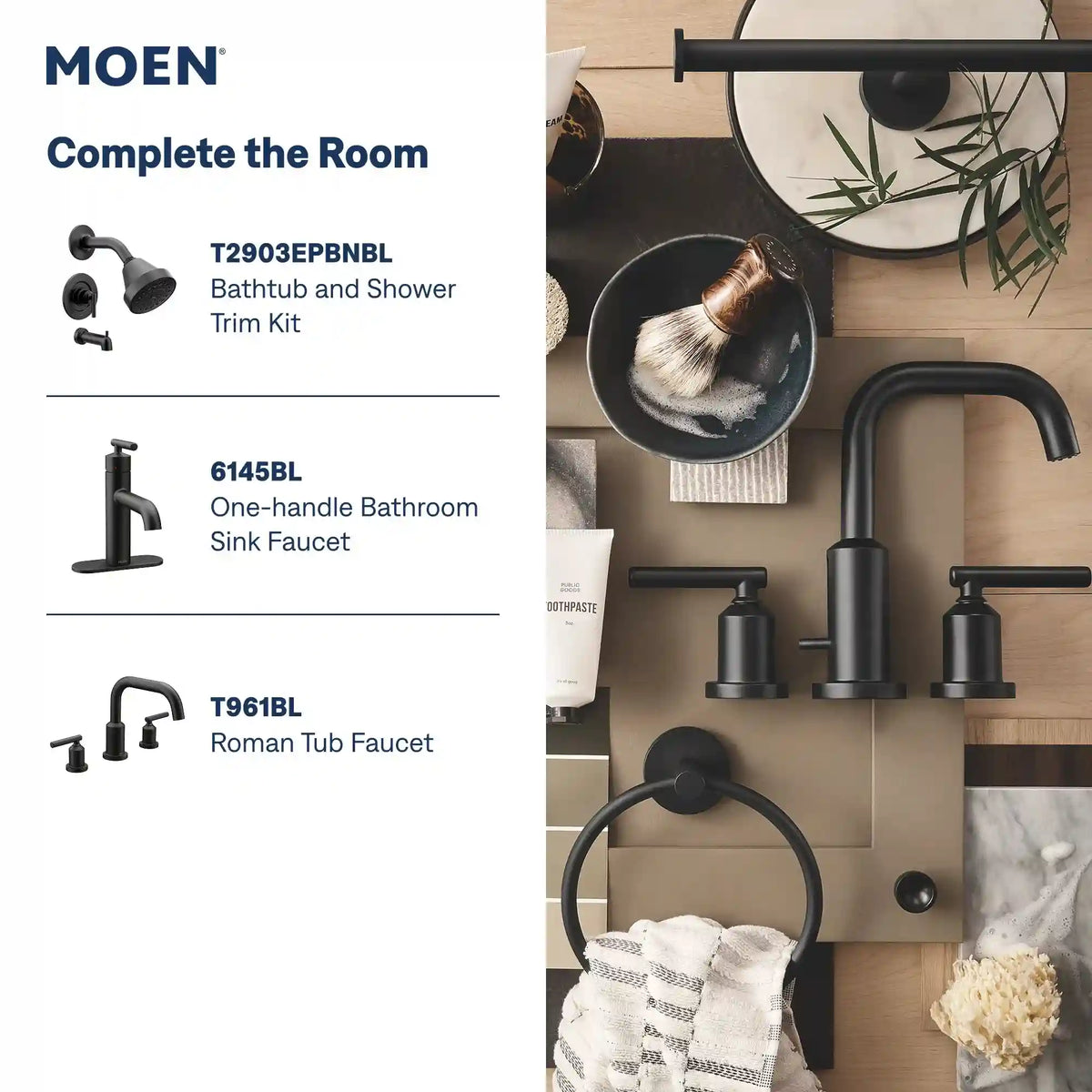Gibson Two-Handle High Arc Bathroom Faucet