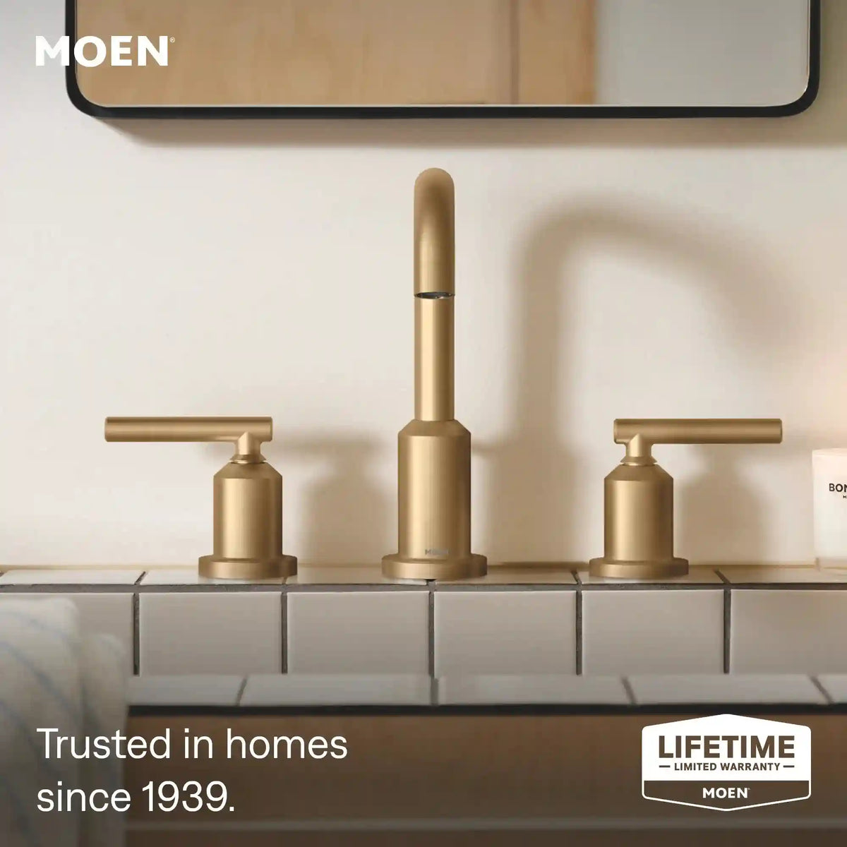 Gibson Two-Handle High Arc Bathroom Faucet