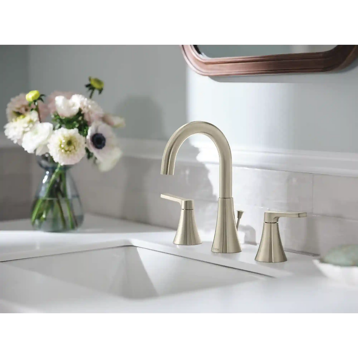 Jase Two-Handle High Arc Bathroom Faucet