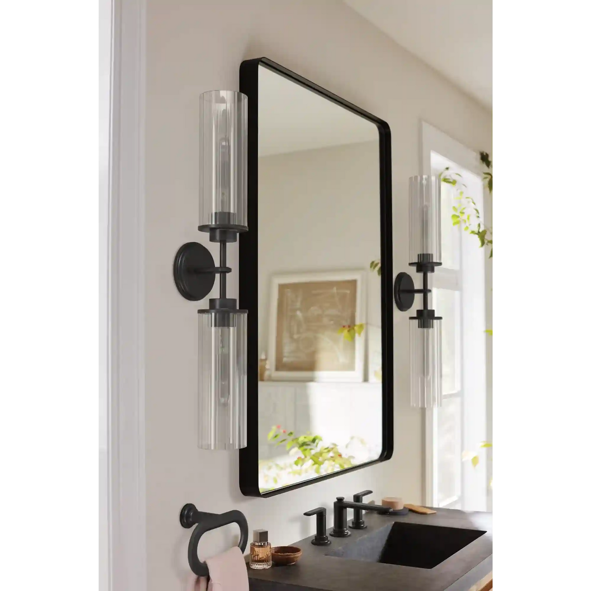 Greenfield Two Globe Bath Light