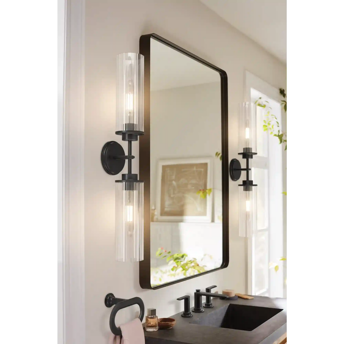 Greenfield Two Globe Bath Light