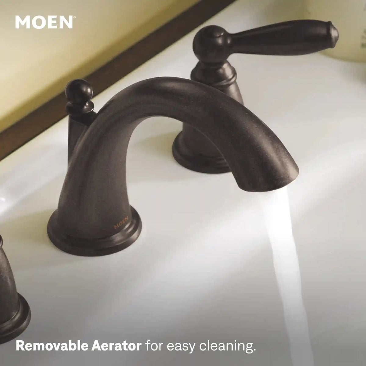 Brantford Two-Handle High Arc Bathroom Faucet