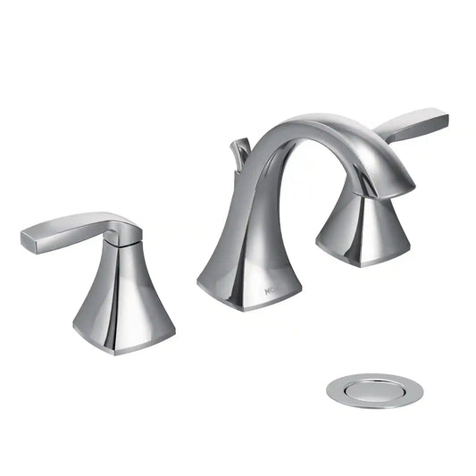 Voss Two-Handle High Arc Bathroom Faucet