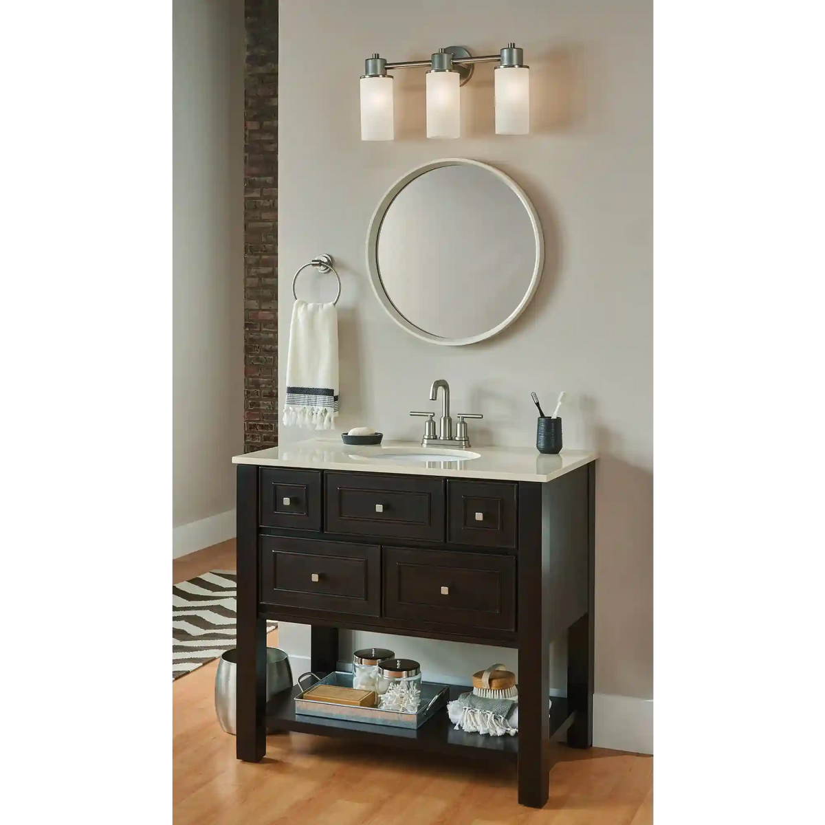 Gibson Two-handle Centerset Bathroom Sink Faucet
